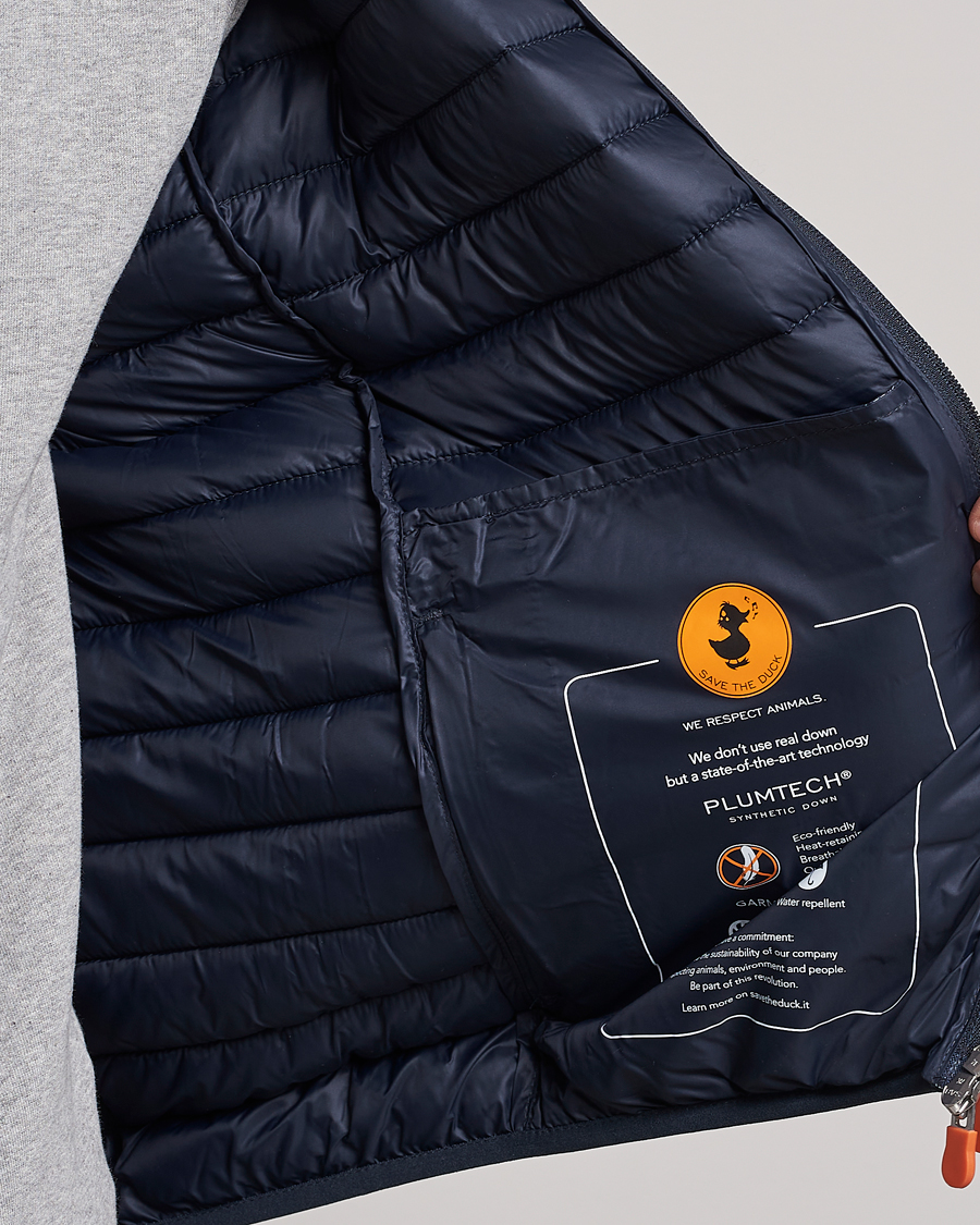 Mies | Takit | Save The Duck | Duffy Lightweight Padded Hood Jacket Blue Black