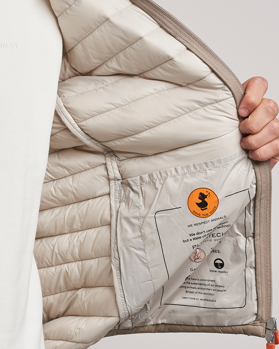 Mies | Takit | Save The Duck | Alex Lightweight Padded Jacket Dune Beige