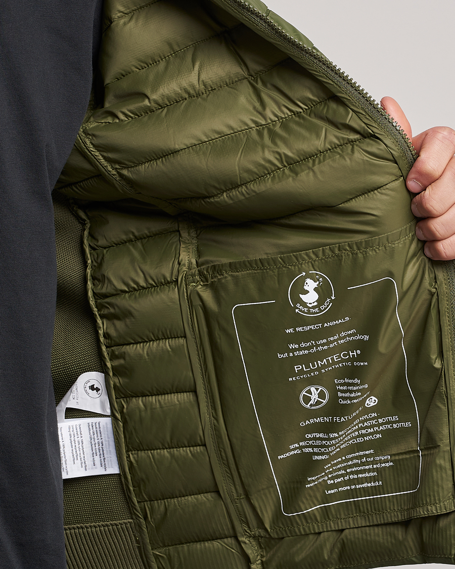 Mies | Takit | Save The Duck | Murilo Hybrid Hood Jacket Dusty Olive