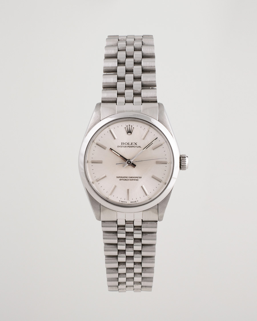 Mies | Pre-Owned & Vintage Watches | Rolex Pre-Owned | Oyster Perpetual 1002 Steel Silver
