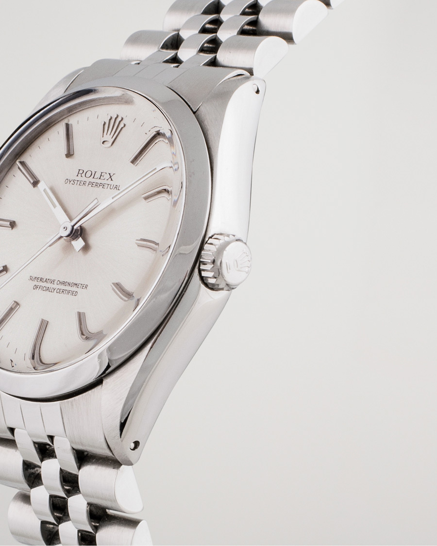 Mies | Pre-Owned & Vintage Watches | Rolex Pre-Owned | Oyster Perpetual 1002 Steel Silver