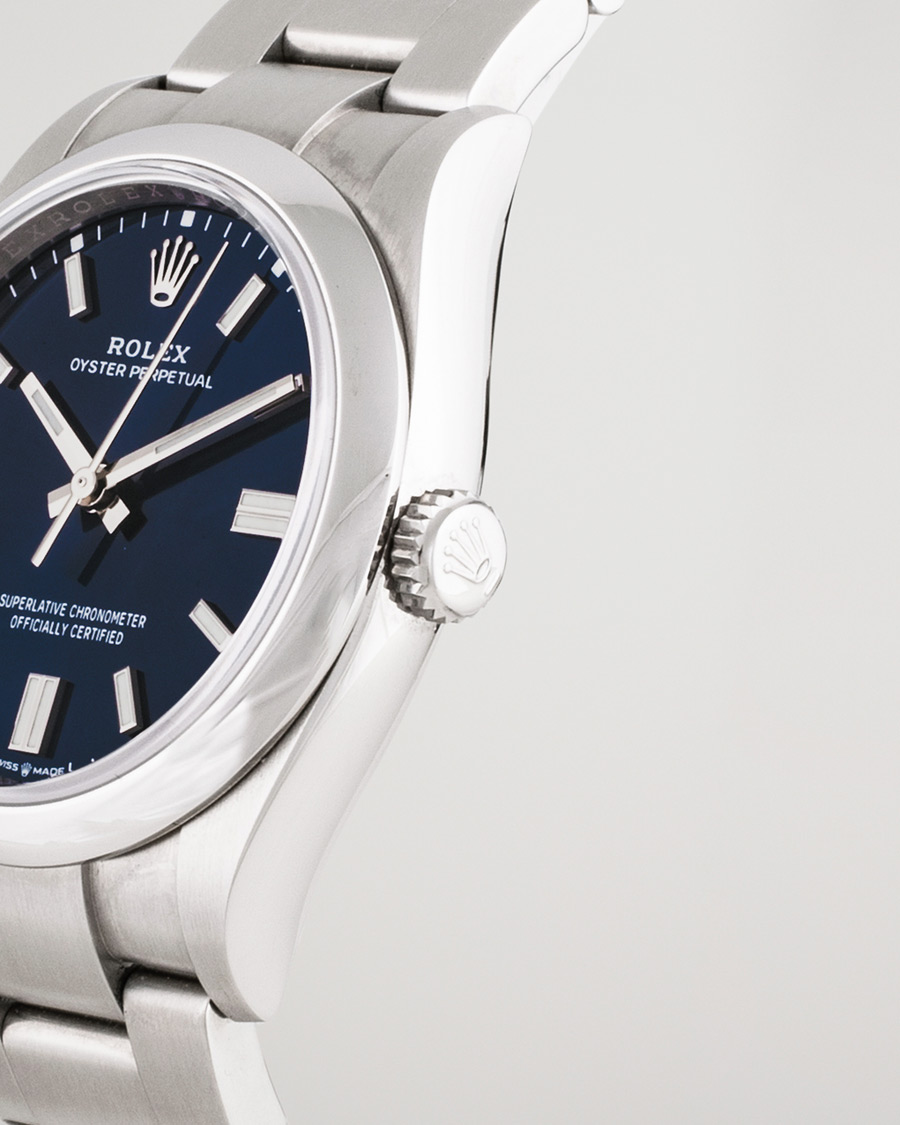 Mies | Pre-Owned & Vintage Watches | Rolex Pre-Owned | Oyster Perpetual 36 126000 Steel Blue