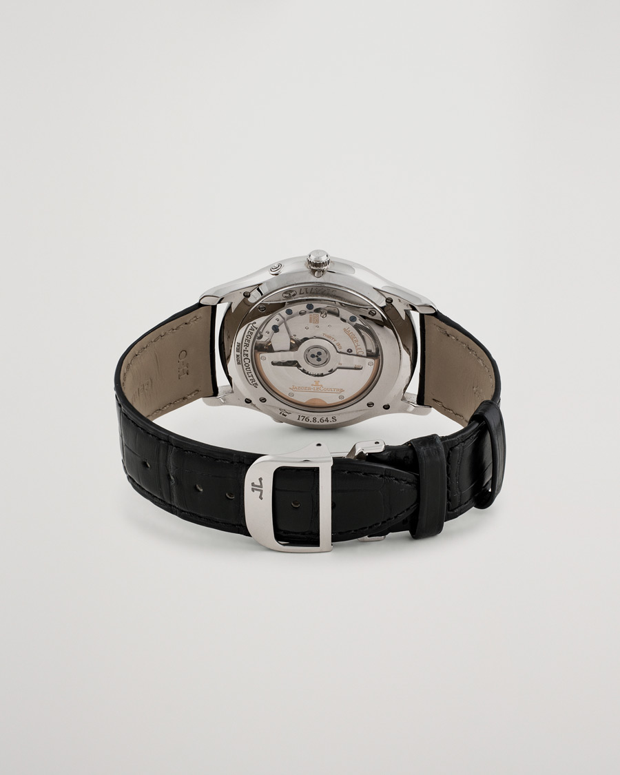 Mies | Pre-Owned & Vintage Watches | Jaeger-LeCoultre Pre-Owned | Master Ultra Thin Moon39 176.8.64S Steel Silver