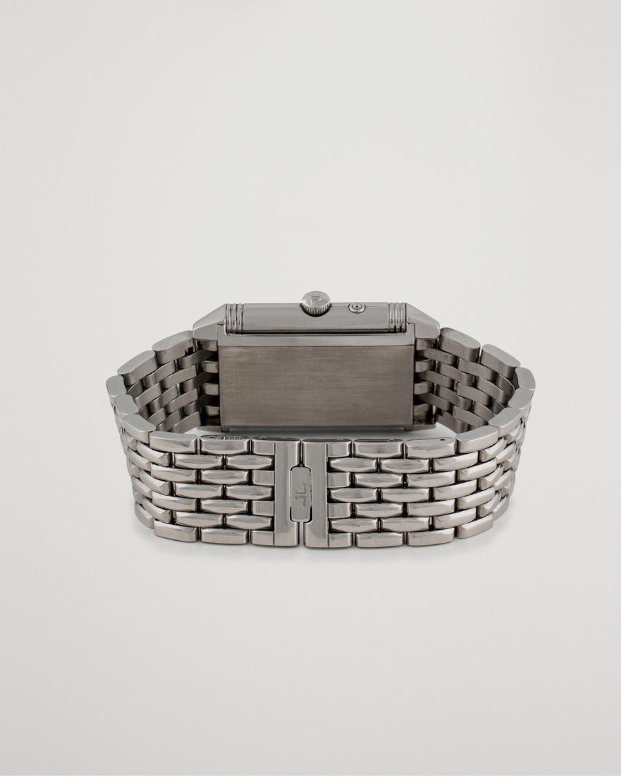 Mies | Pre-Owned & Vintage Watches | Jaeger-LeCoultre Pre-Owned | Reverso Duoface 270.8.54 Steel Silver Black