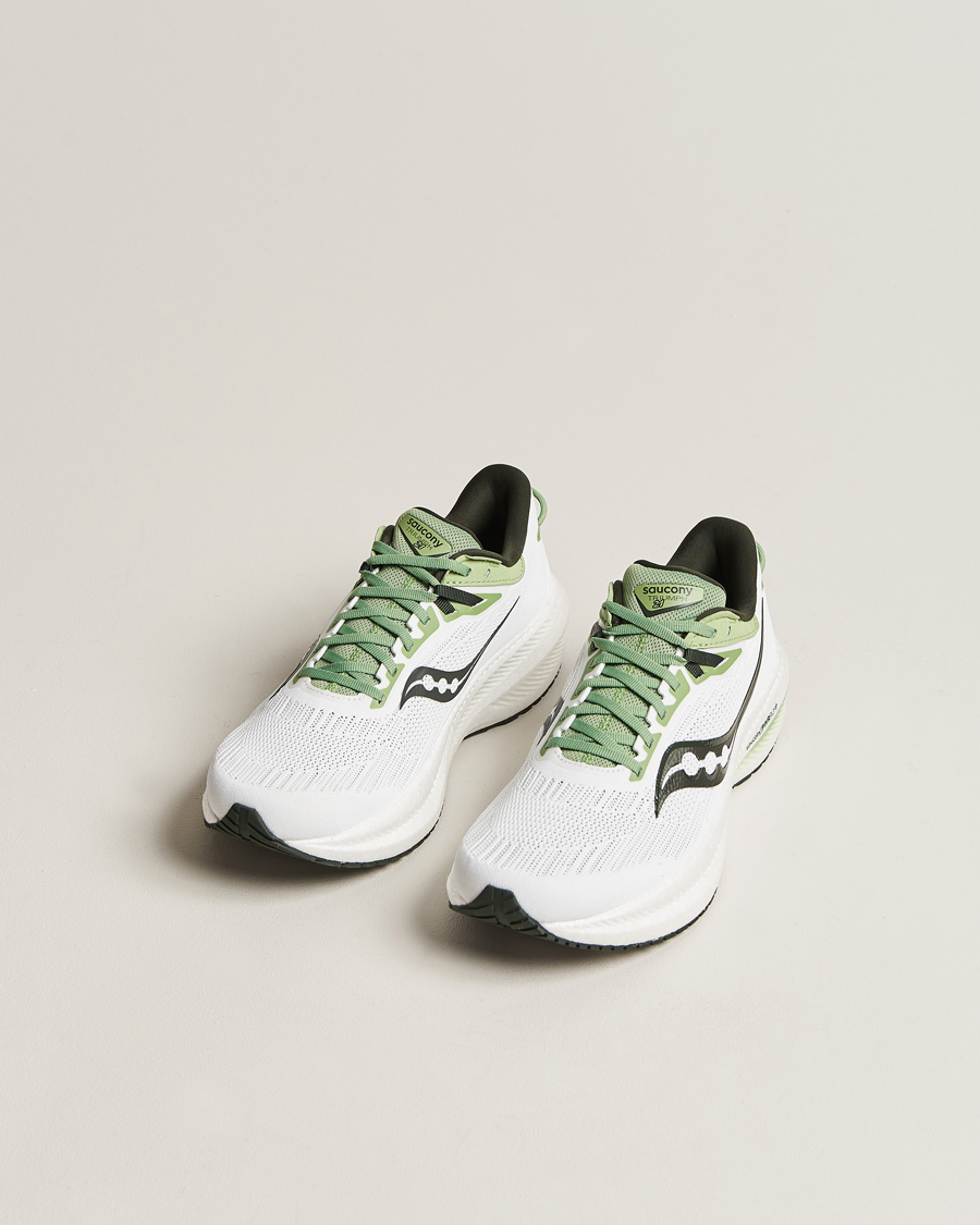 Mies | Saucony | Saucony | Triumph 21 Running Sneakers White/Umbra