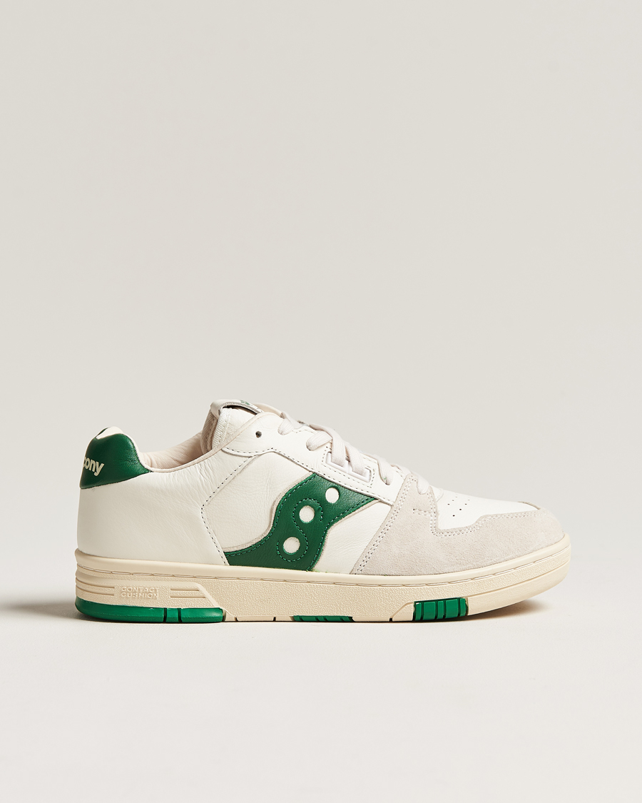 Mies |  | Saucony | Sonic Vintage Leather Sneaker White