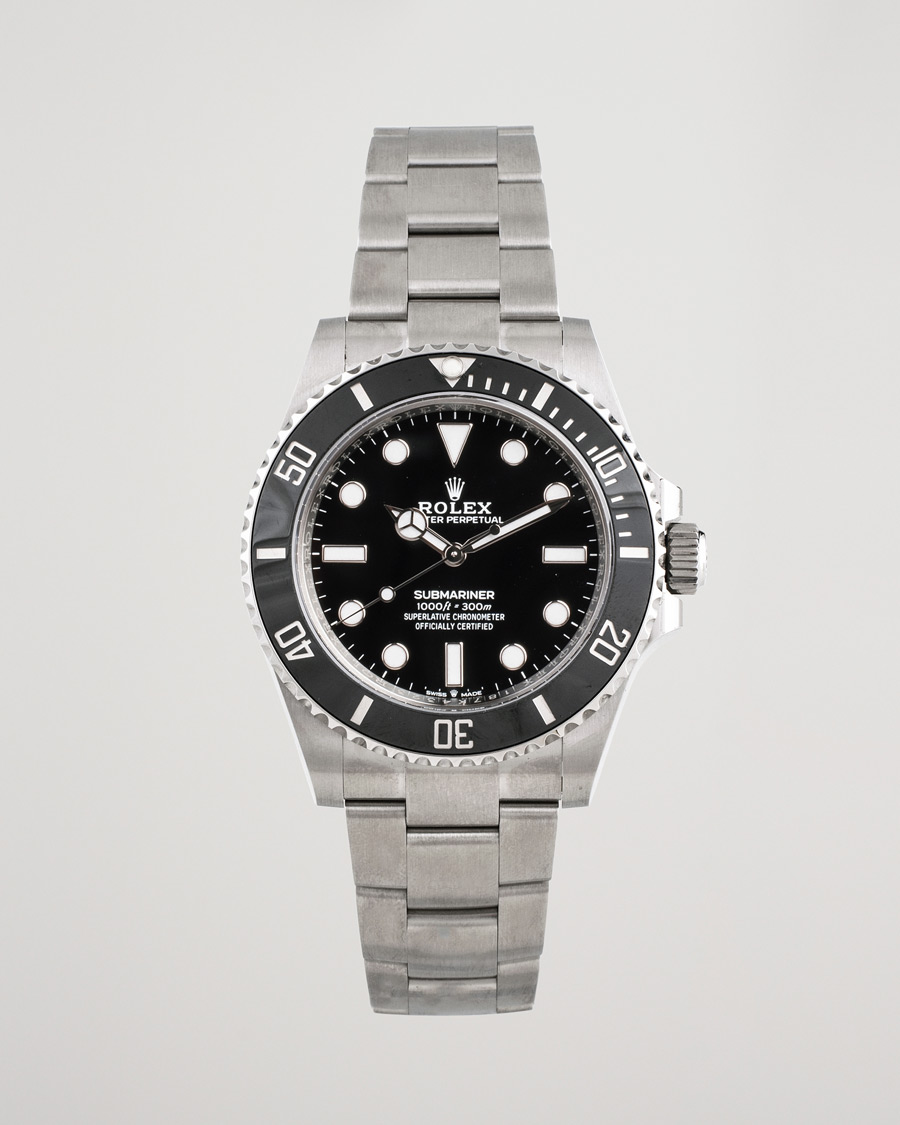 Mies | Pre-Owned & Vintage Watches | Rolex Pre-Owned | Submariner 124060 Oyster Perpetual Steel Black