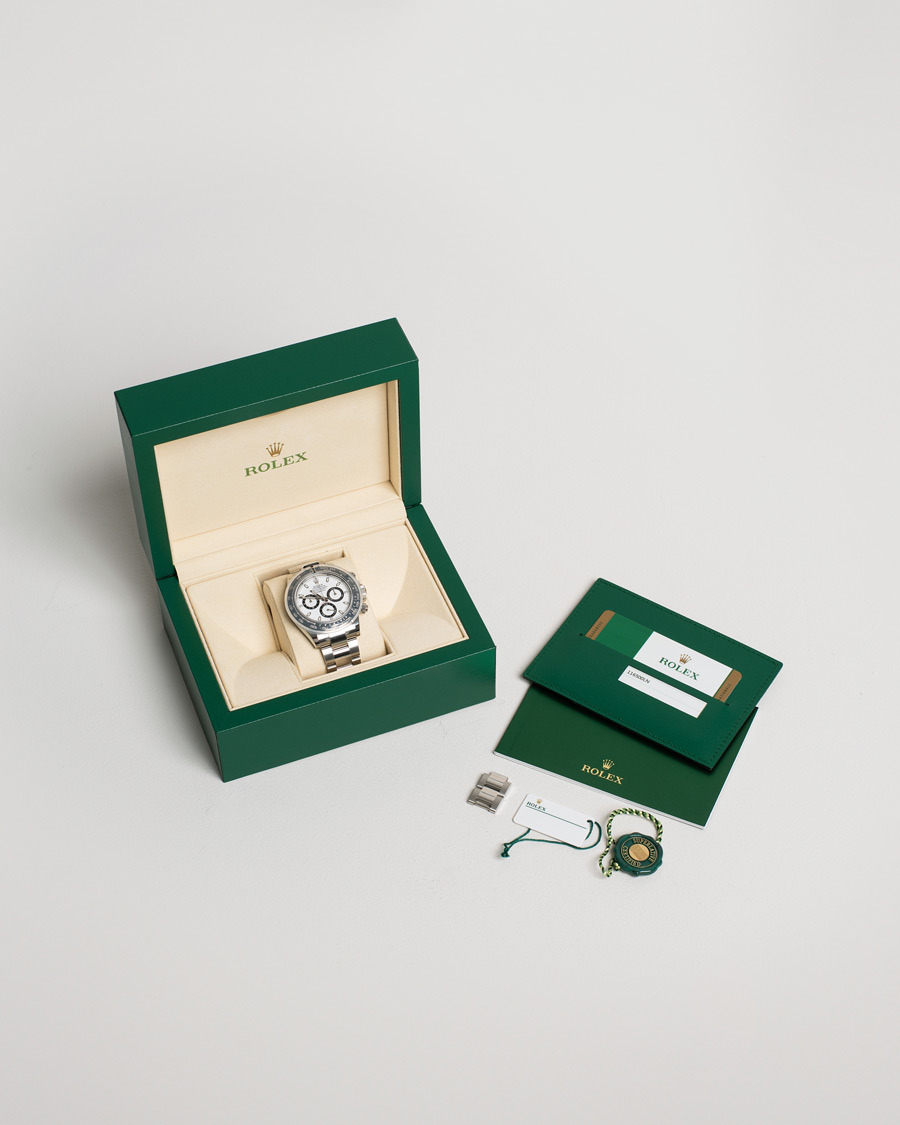 Mies | Pre-Owned & Vintage Watches | Rolex Pre-Owned | Daytona 116500LN Steel White