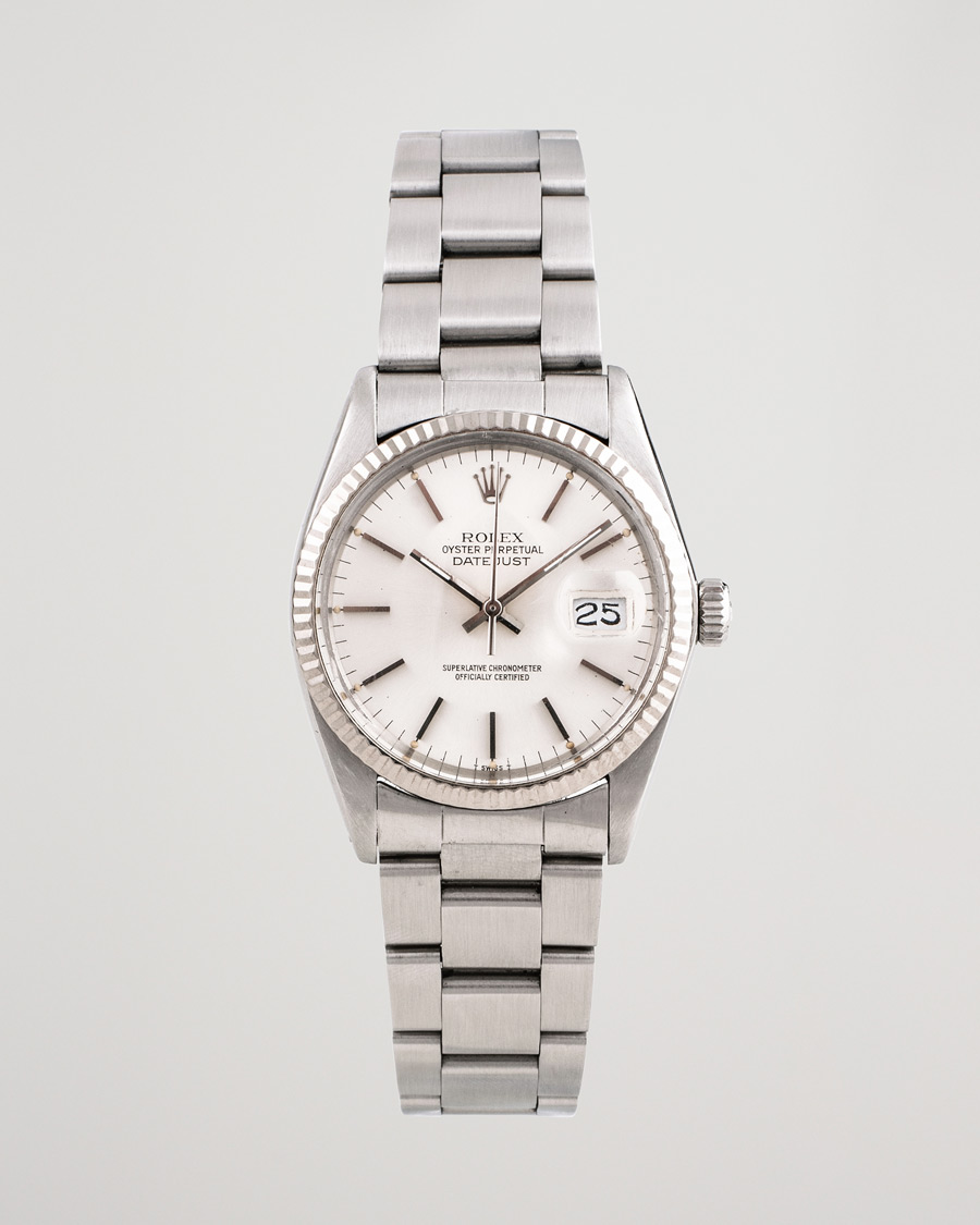 Mies | Rolex Pre-Owned Datejust 16014 Oyster Perpetual Steel Silver Steel Silver | Rolex Pre-Owned | Datejust 16014 Oyster Perpetual Steel Silver Steel Silver