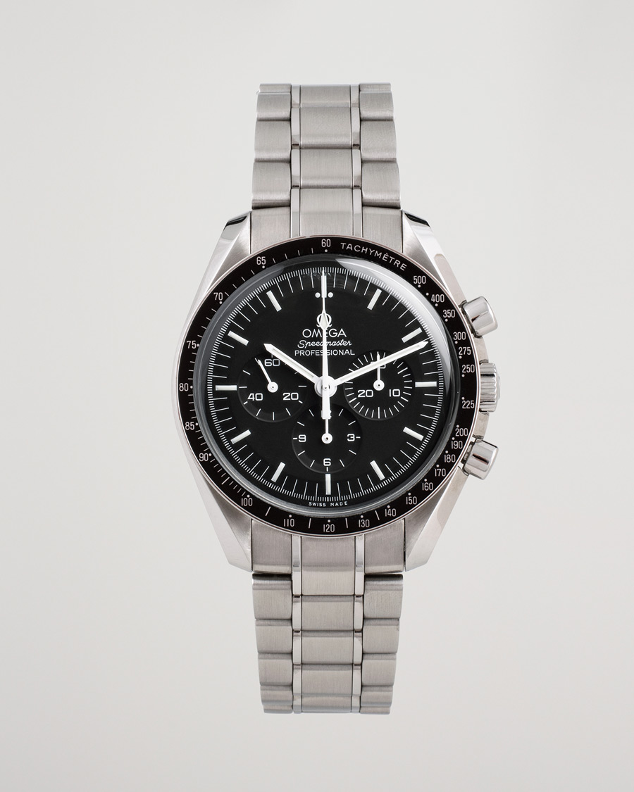 Mies | Pre-Owned & Vintage Watches | Omega Pre-Owned | Speedmaster Moonwatch PRO 005 Steel Black