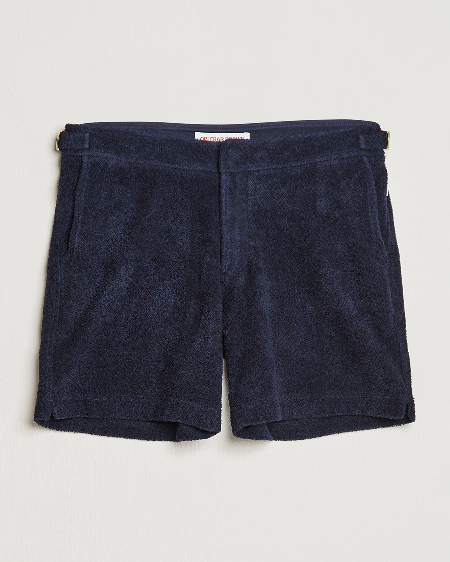 Mies | Shortsit | Orlebar Brown | Bulldog Towelling Shorts Night Iris