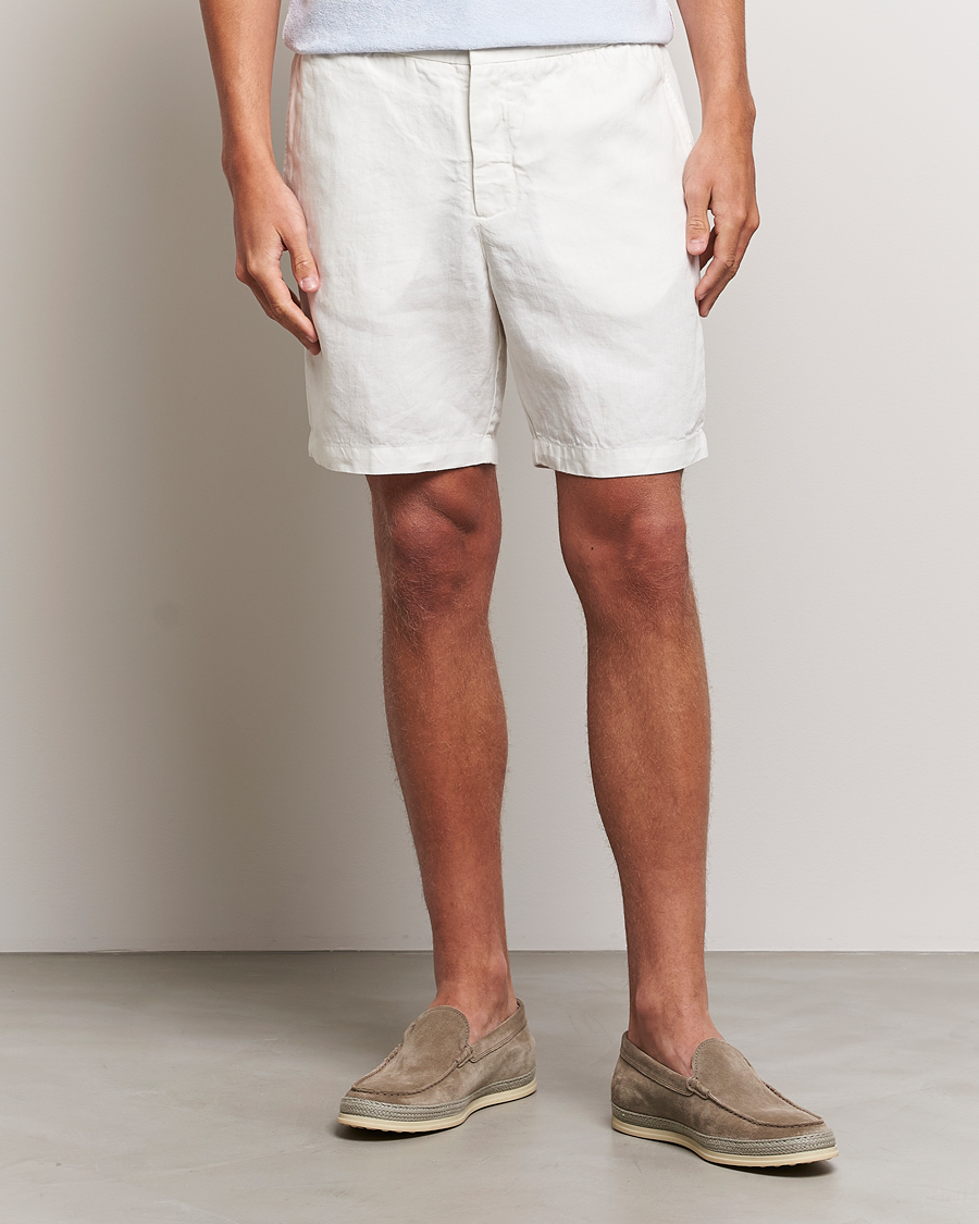 Mies | Vaatteet | Orlebar Brown | Cornell Linen Shorts Sandbar