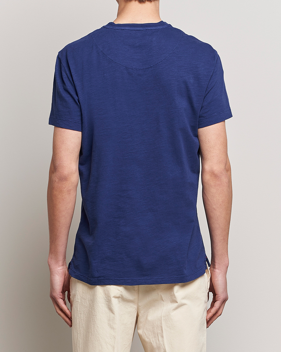 Mies | T-paidat | Orlebar Brown | OB Classic Garment Dyed Cotton T-Shirt Lagoon Blue