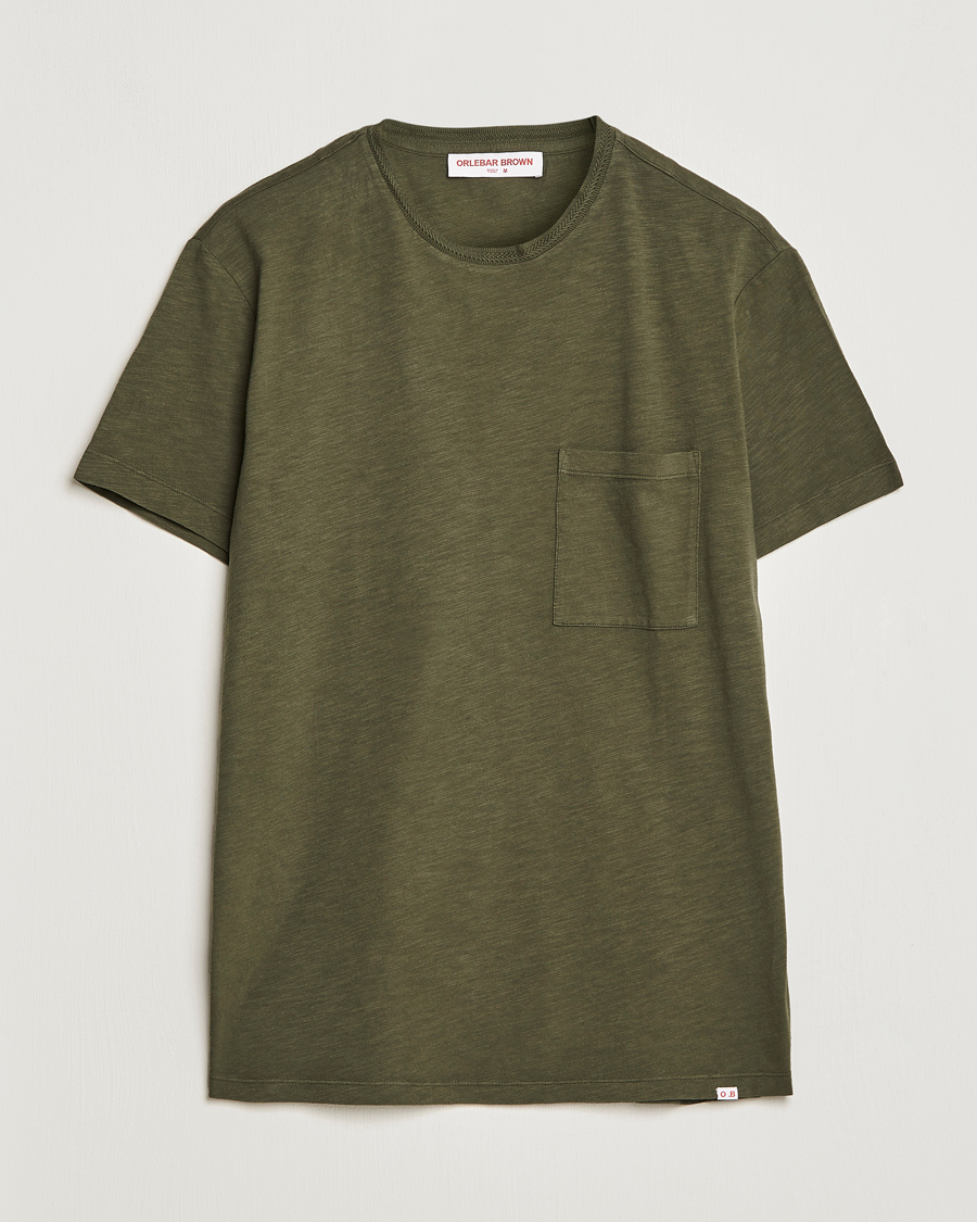 Mies | T-paidat | Orlebar Brown | OB Classic Garment Dyed Cotton T-Shirt Palm