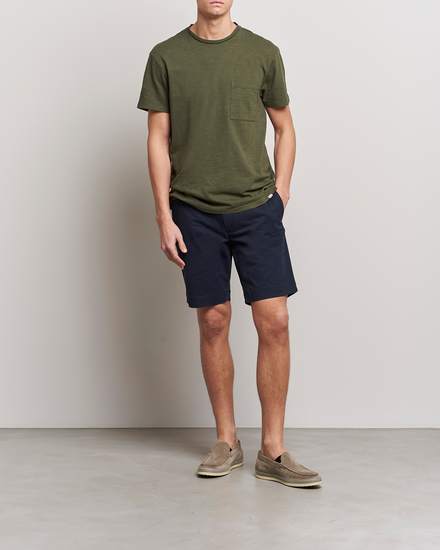 Mies | T-paidat | Orlebar Brown | OB Classic Garment Dyed Cotton T-Shirt Palm