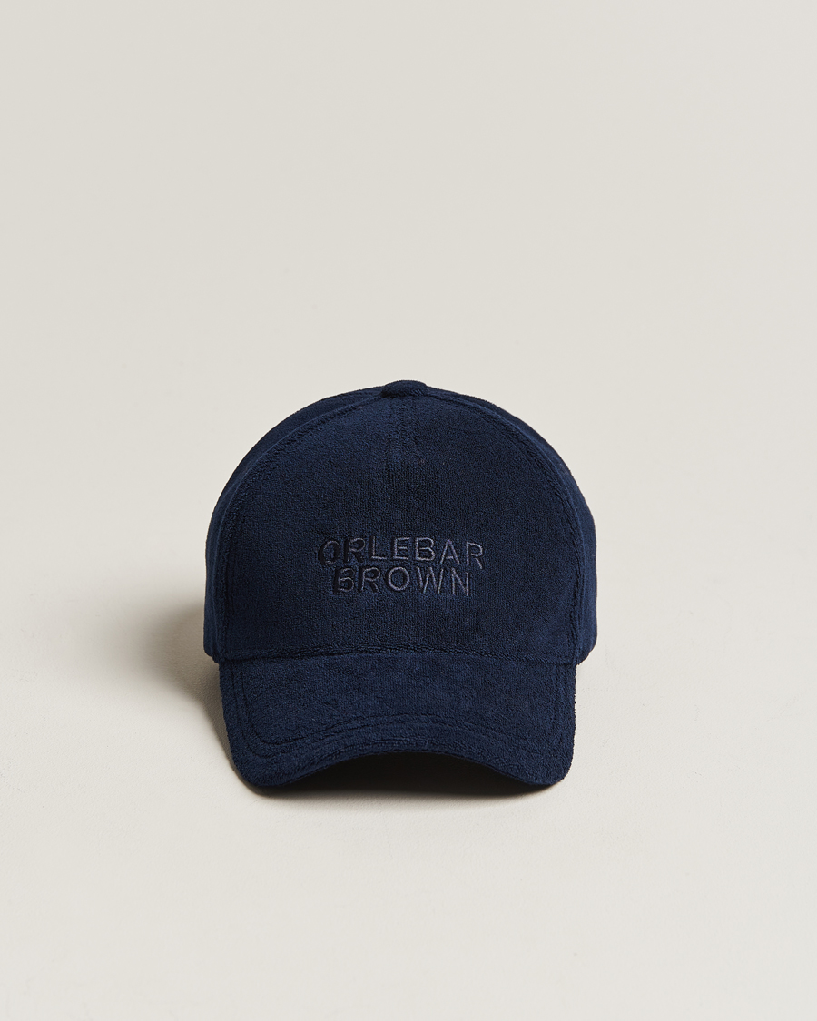 Mies | Orlebar Brown Ellwood Terry Cap Night Iris | Orlebar Brown | Ellwood Terry Cap Night Iris