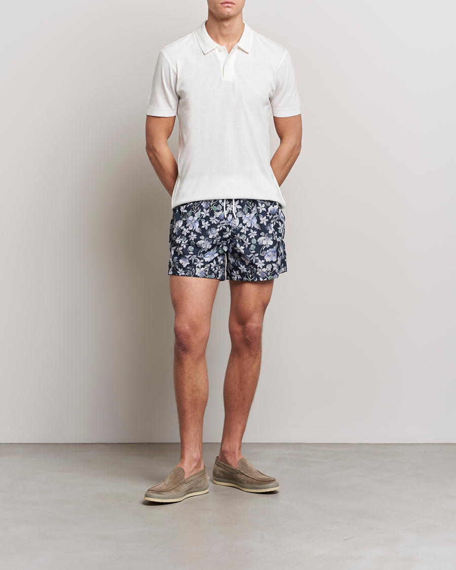 Mies | Pikeet | Orlebar Brown | Jarrett Knitted Rib Polo Sandbar