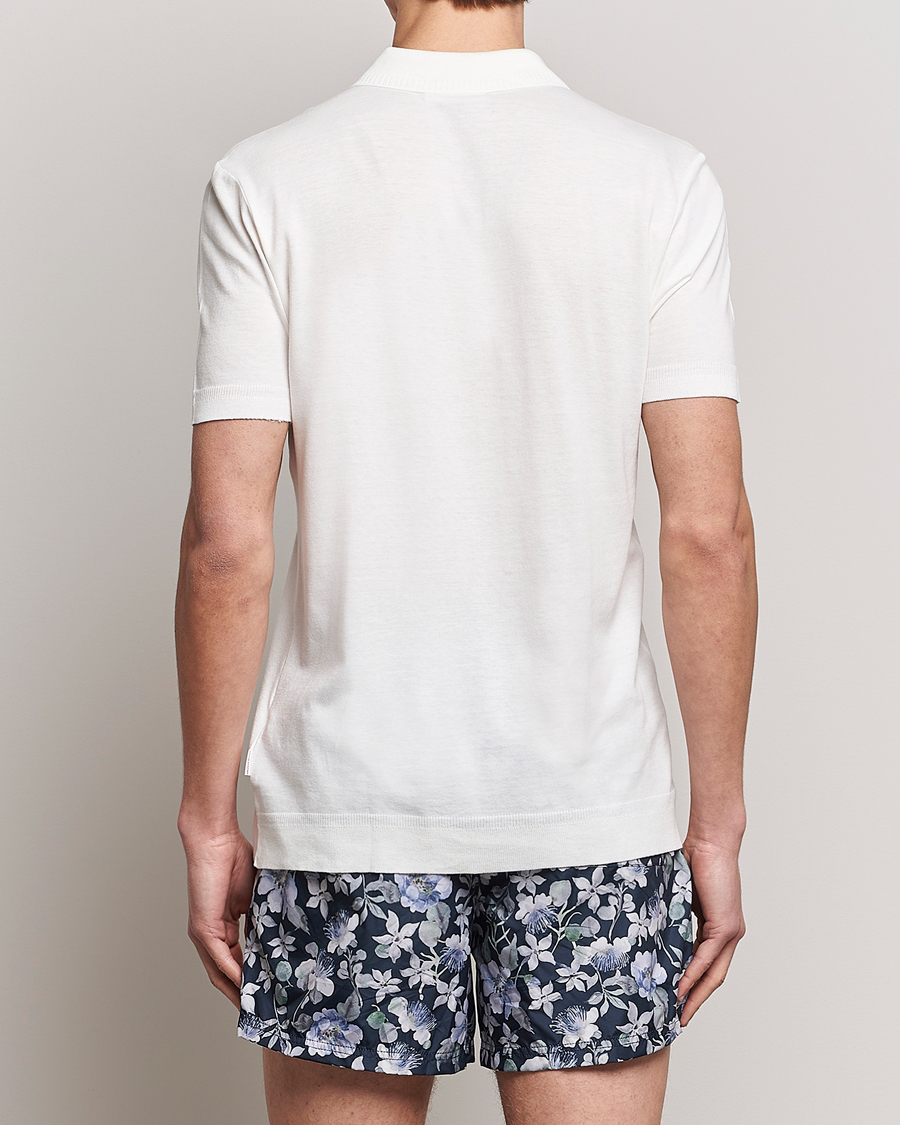 Mies | Pikeet | Orlebar Brown | Jarrett Knitted Rib Polo Sandbar