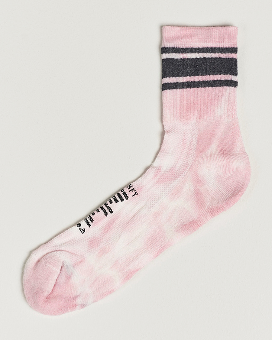 Mies | Alusvaatteet | Satisfy | Merino Tube Socks Rock Salt Tie Dye