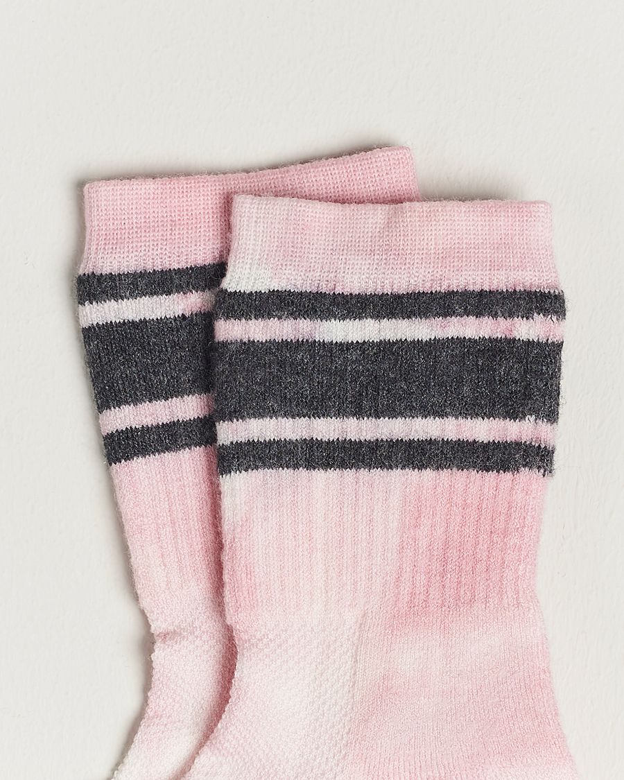 Mies | Running | Satisfy | Merino Tube Socks  Rock Salt Tie Dye