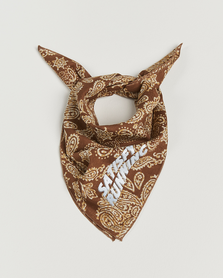 Mies | Satisfy Japanese Cotton Bandana Brown | Satisfy | Japanese Cotton Bandana Brown