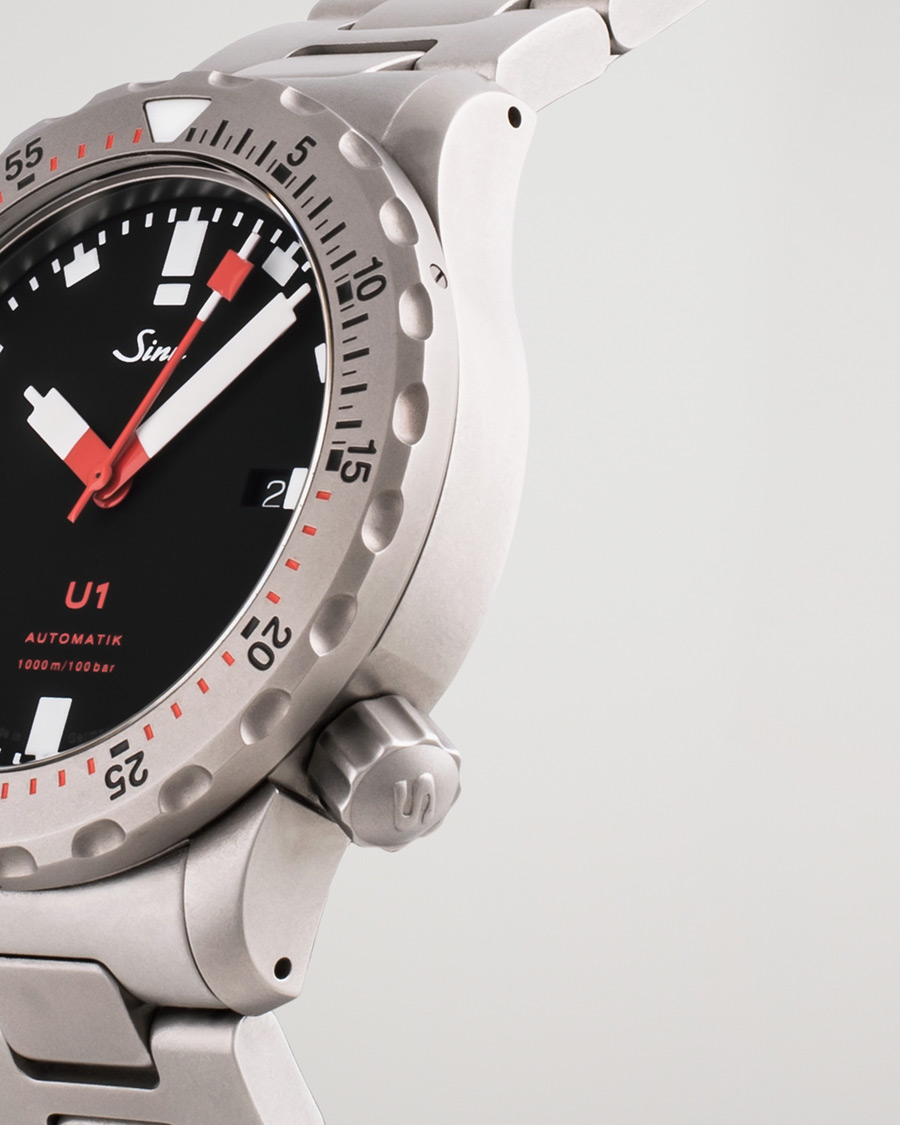 Mies | Pre-Owned & Vintage Watches | Sinn Pre-Owned | Diving U1 1010.010 Steel Black