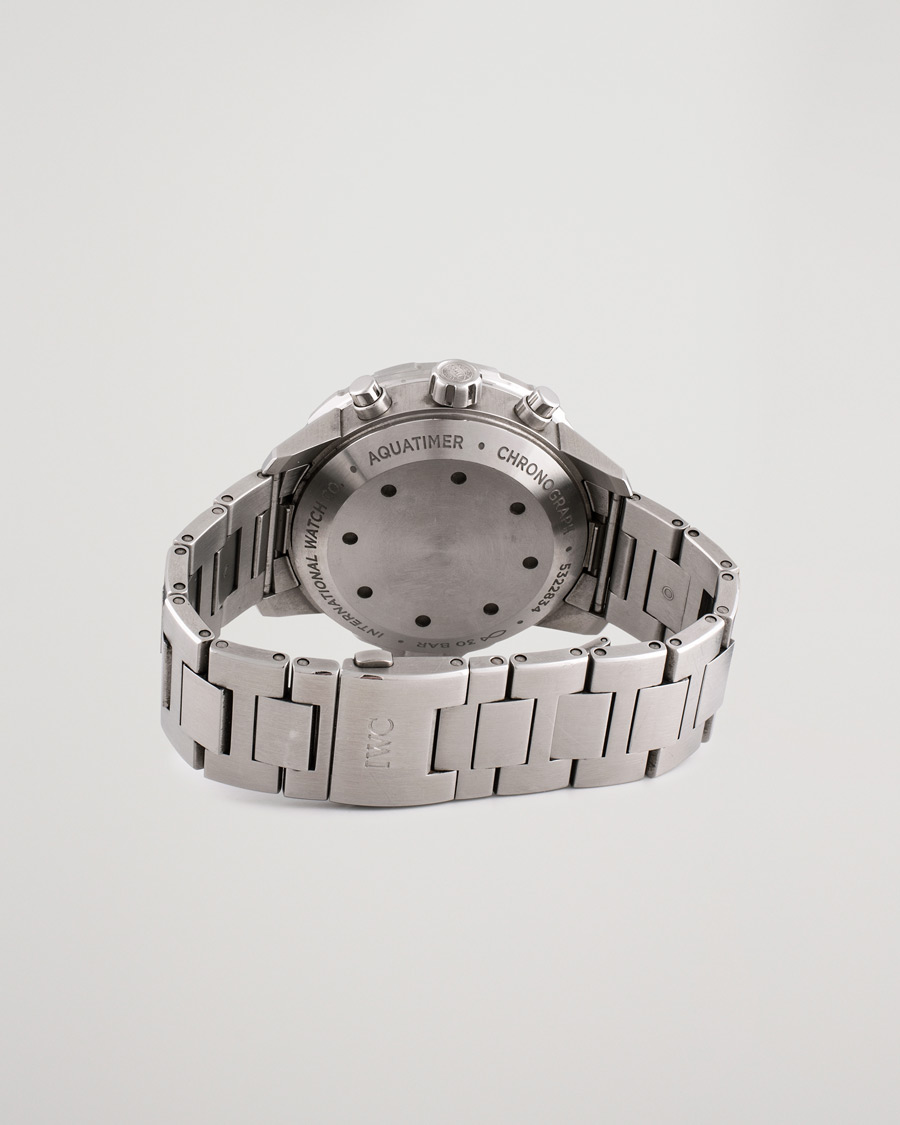 Mies | Pre-Owned & Vintage Watches | IWC Pre-Owned | Aquatimer Chronograph IW376802 Steel White