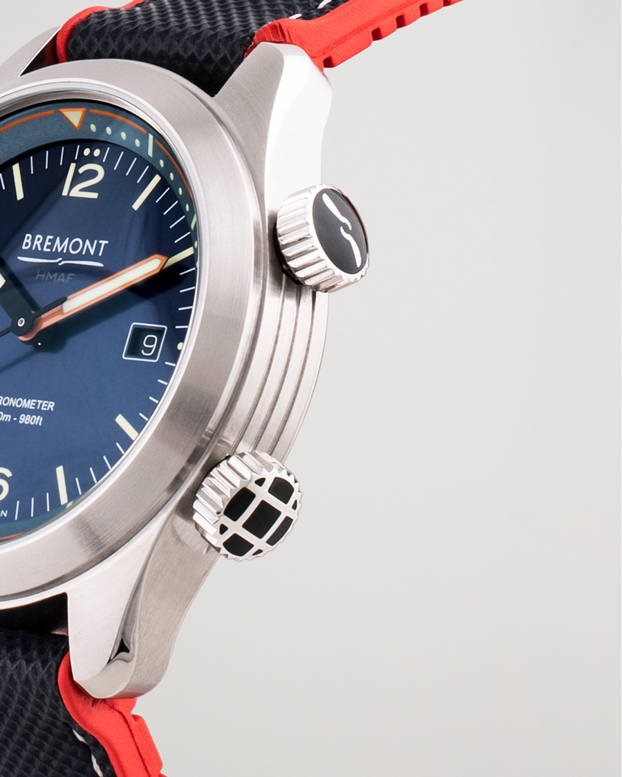 Mies | Pre-Owned & Vintage Watches | Bremont Pre-Owned | Argonaut Azure 42mm Blue Dial Steel Blue