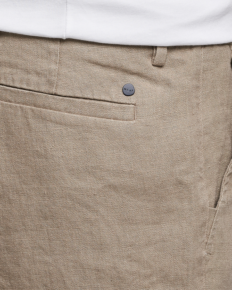 Mies | Housut | NN07 | Karl Linen Trousers Greige