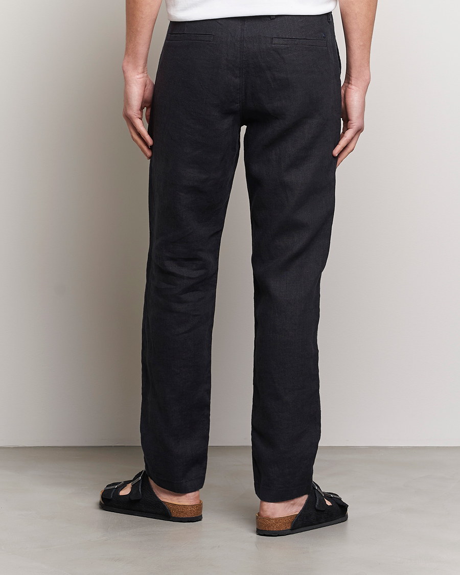 Mies | Housut | NN07 | Karl Linen Trousers Black