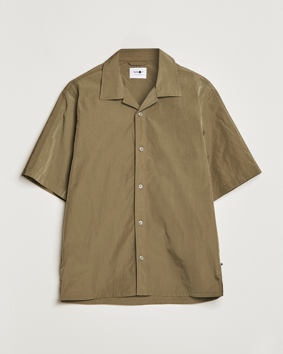 Mies | Kauluspaidat | NN07 | Ole Recycled Resort Shirt Army