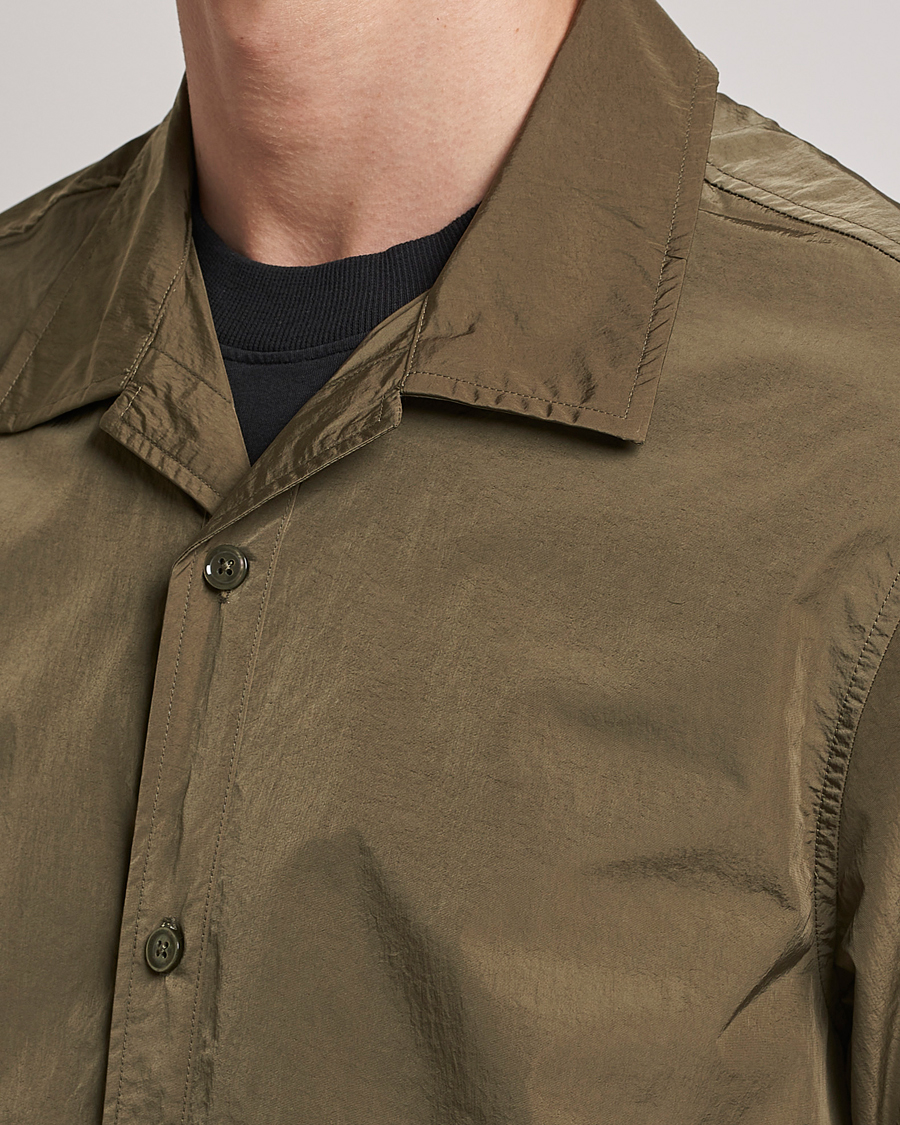 Mies | Kauluspaidat | NN07 | Ole Recycled Resort Shirt Army