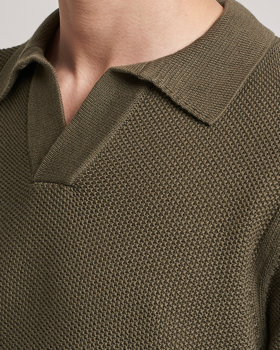 Mies | Pikeet | NN07 | Ryan Organic Cotton Polo Army