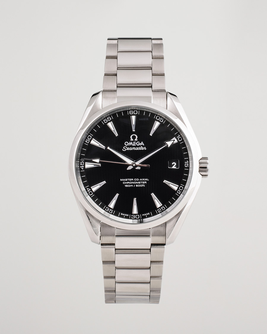 Mies | Pre-Owned & Vintage Watches | Omega Pre-Owned | Seamaster Aqua Terra 231.10.42.21.01.003 Steel Black