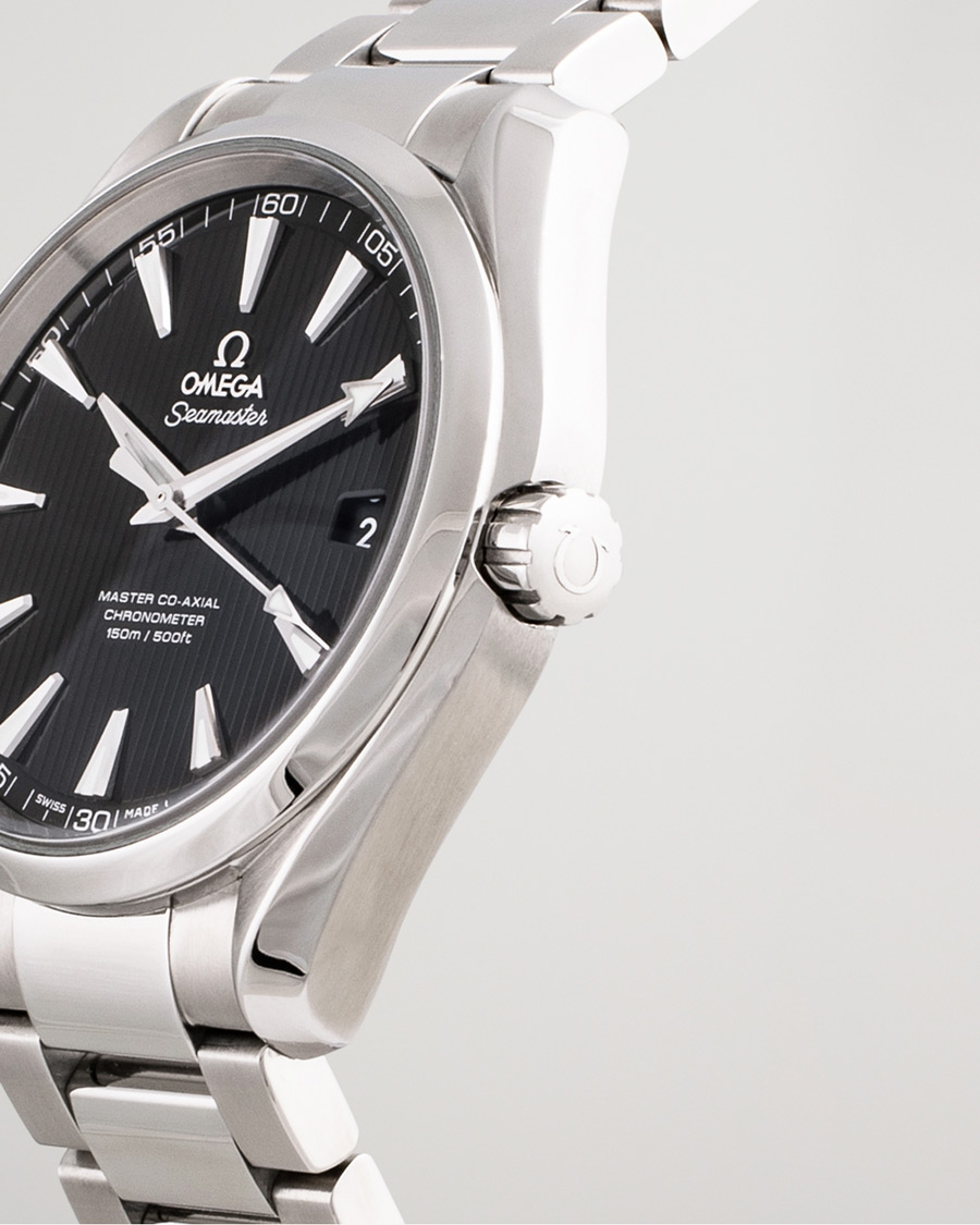Mies | Pre-Owned & Vintage Watches | Omega Pre-Owned | Seamaster Aqua Terra 231.10.42.21.01.003 Steel Black