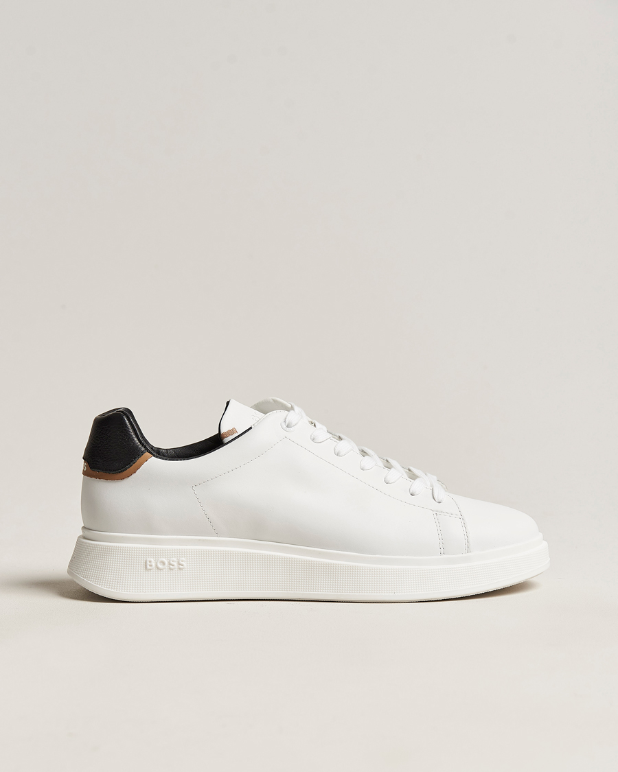 Mies | BOSS BLACK Bulton Leather Sneaker Natural | BOSS BLACK | Bulton Leather Sneaker Natural