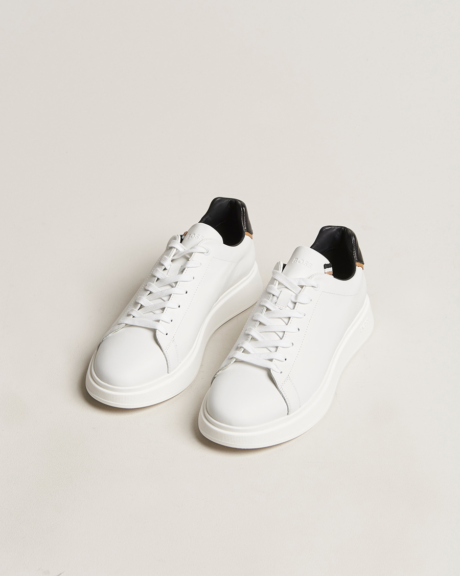 Mies | BOSS BLACK | BOSS BLACK | Bulton Leather Sneaker Natural