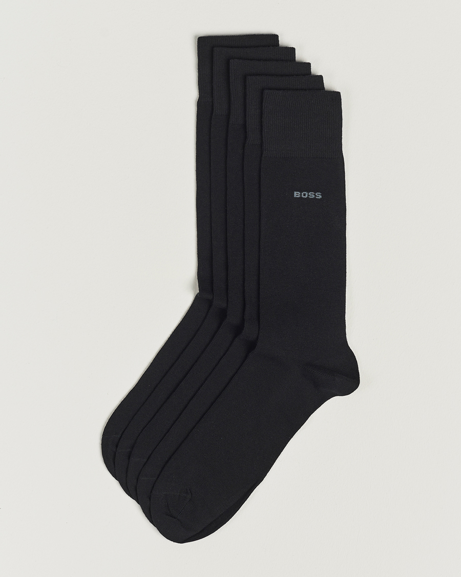 Mies | Alusvaatteet | BOSS BLACK | 5-Pack RS Uni Socks Black