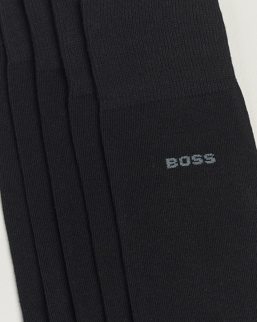 Mies | BOSS BLACK | BOSS BLACK | 5-Pack RS Uni Socks Black