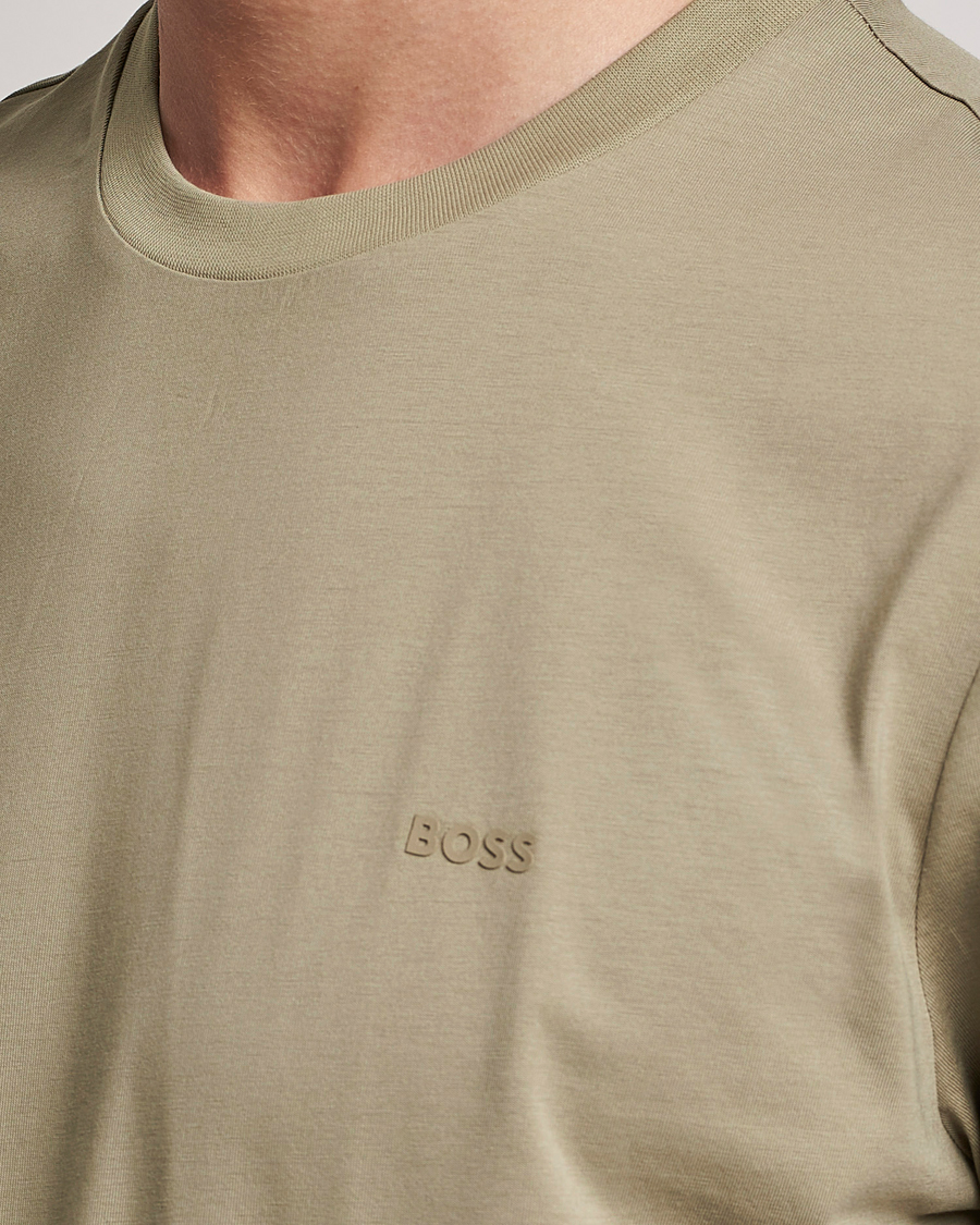 Mies | T-paidat | BOSS BLACK | Thompson Crew Neck T-Shirt Pastel Green