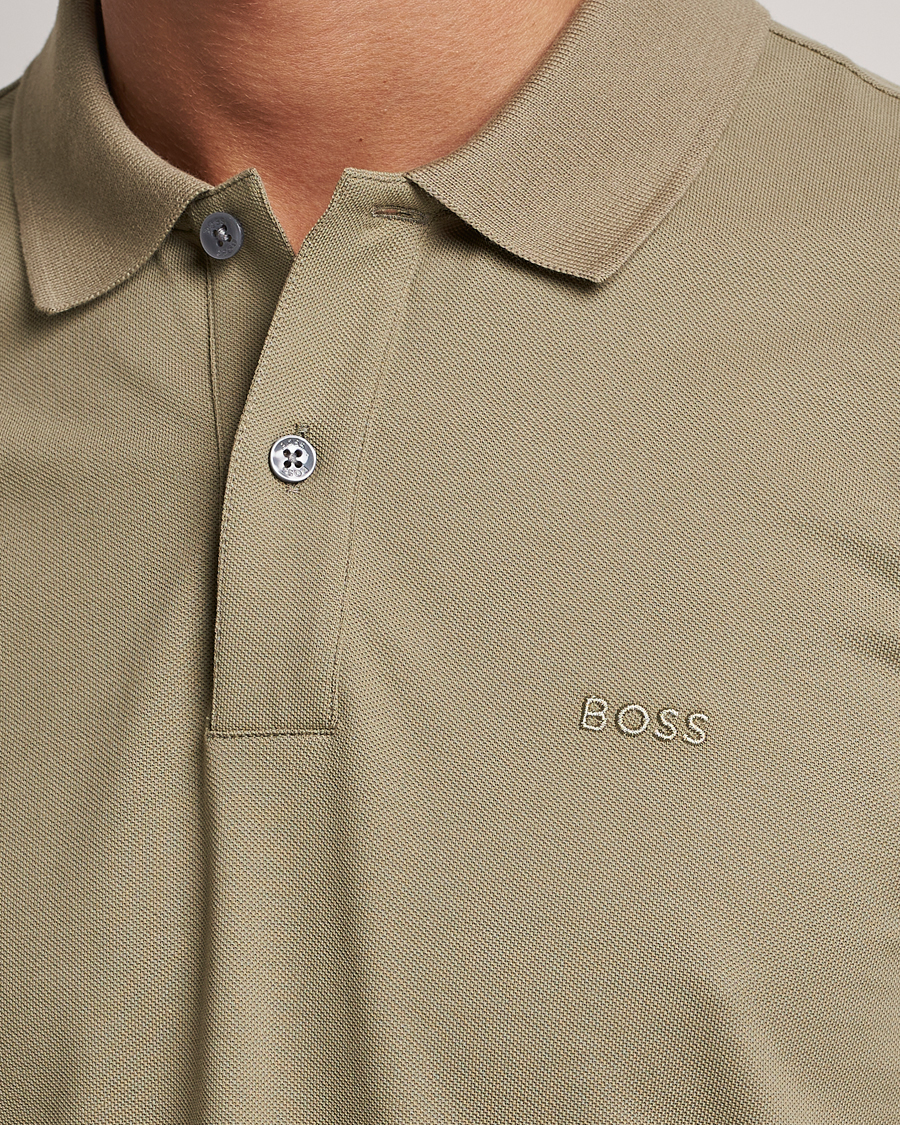 Mies | Pikeet | BOSS BLACK | Pallas Polo Pastel Green