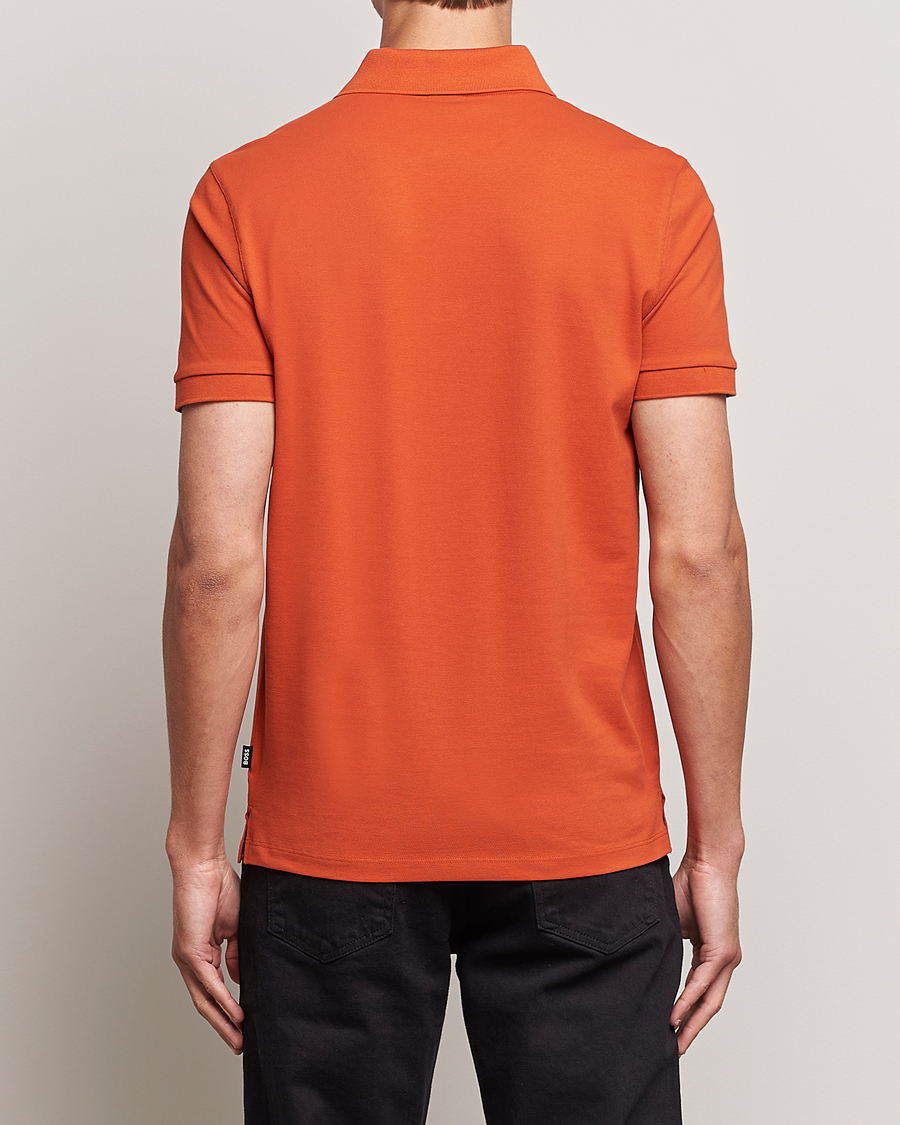 Mies | Pikeet | BOSS BLACK | Pallas Polo Dark Orange