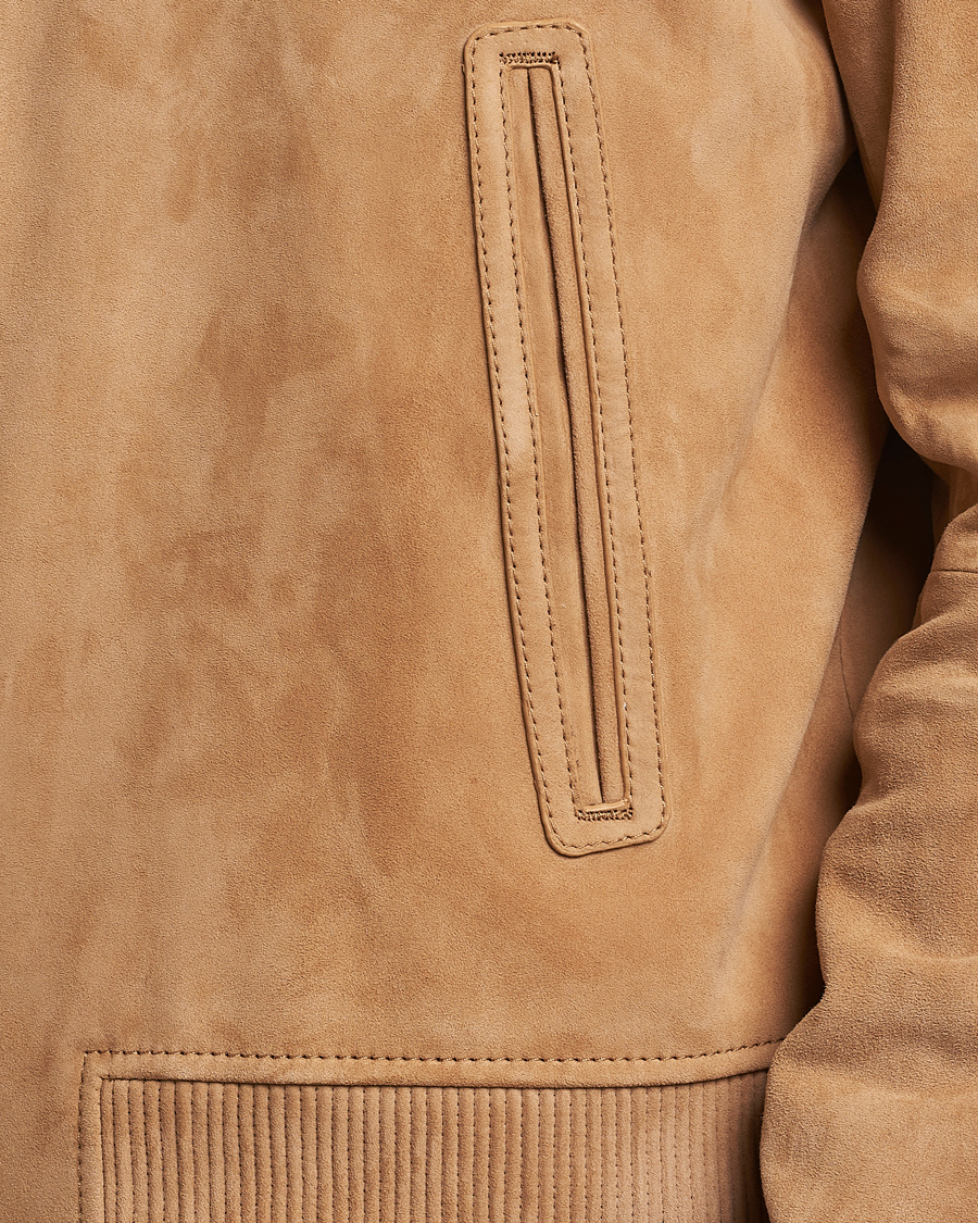 Mies | Takit | BOSS BLACK | Malbano Suede Jacket Medium Beige