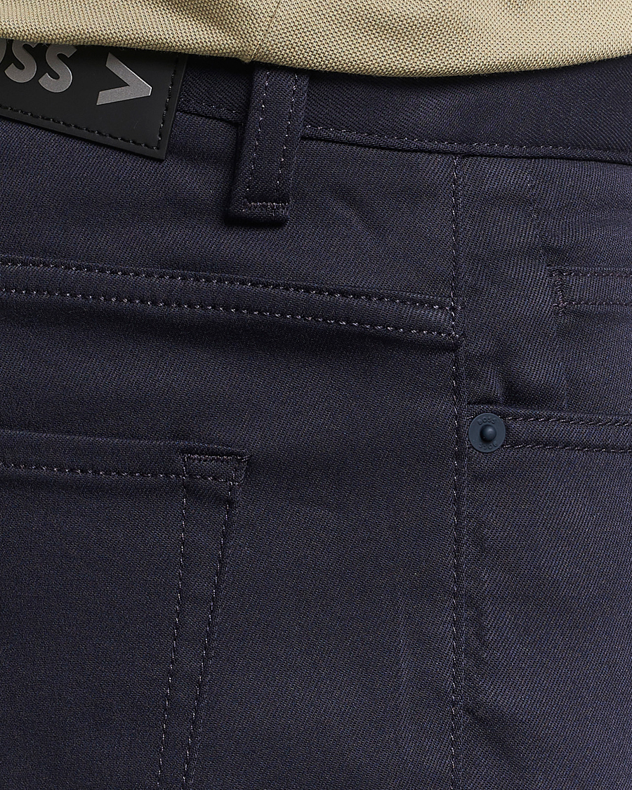 Mies | Housut | BOSS BLACK | Delaware 5-Pocket Pants Dark Blue