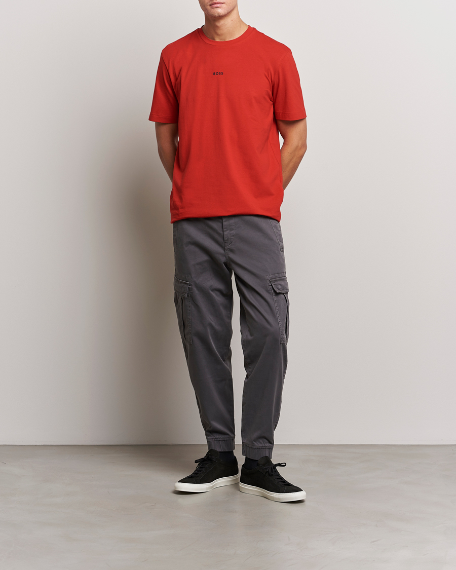 Mies | Housut | BOSS ORANGE | Sisla Cargo Pants Dark Grey