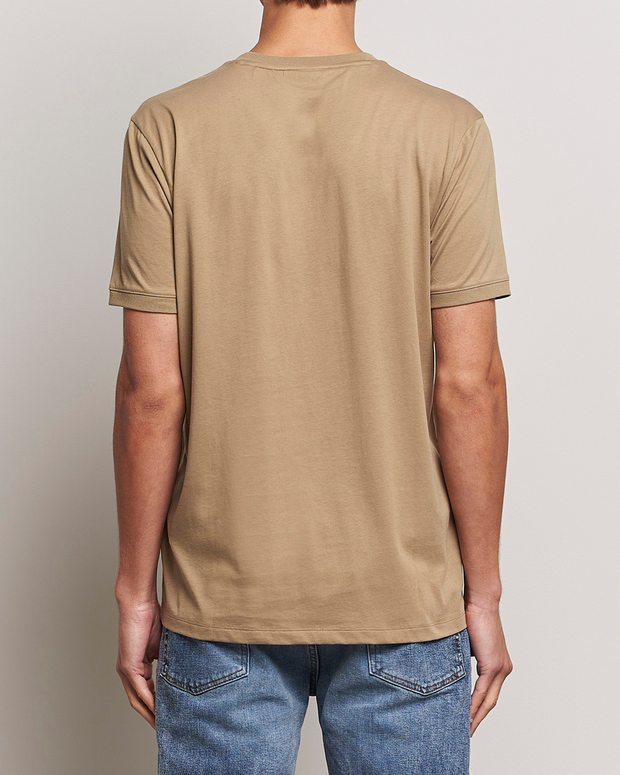 Mies | T-paidat | HUGO | Diragolino Crew Neck T-Shirt Open Brown