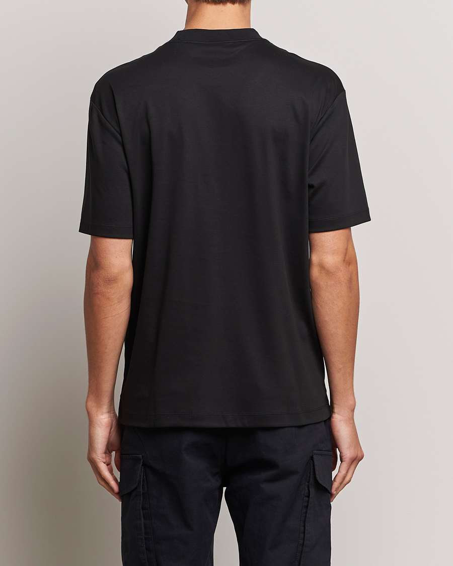 Mies | T-paidat | HUGO | Dyans Crew Neck Pocket T-Shirt Black