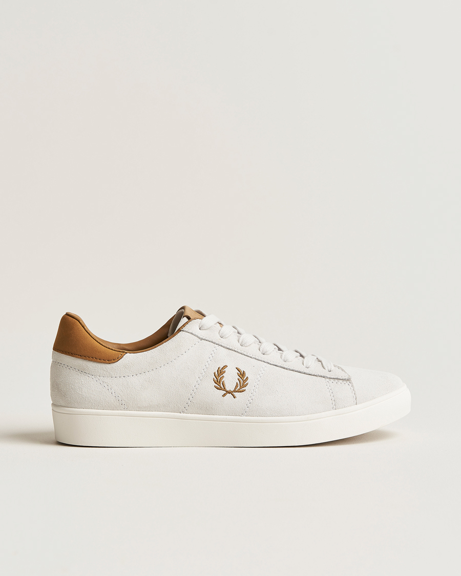 Mies | Tennarit | Fred Perry | Spencer Suede Sneaker White