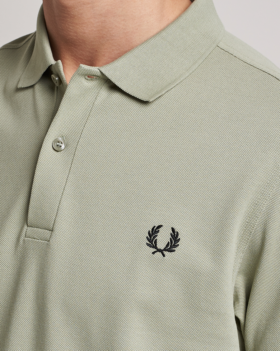 Mies | Pikeet | Fred Perry | Plain Polo Shirt Seagrass