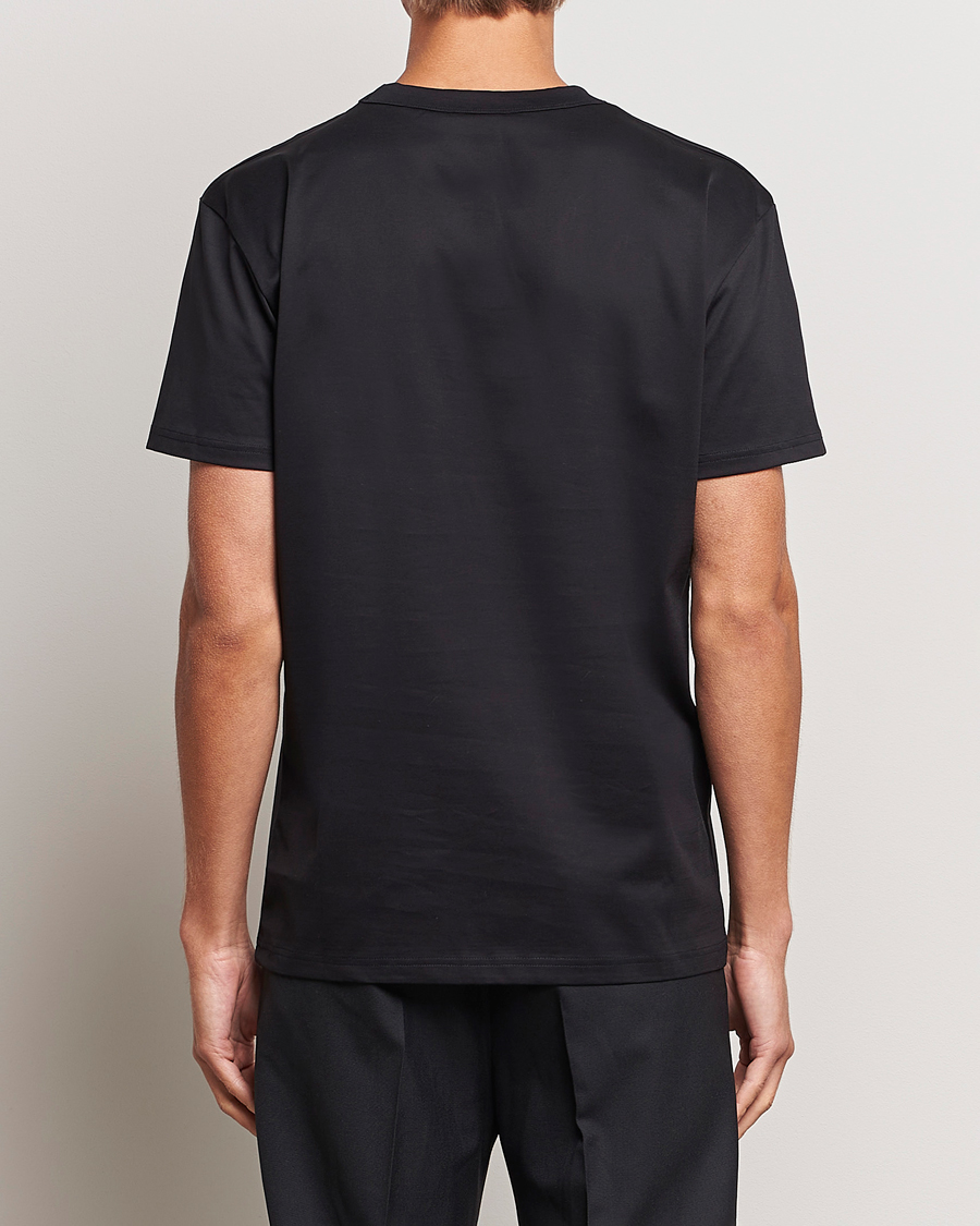 Mies | T-paidat | Bread & Boxers | Pima Cotton Crew Neck T-Shirt Black
